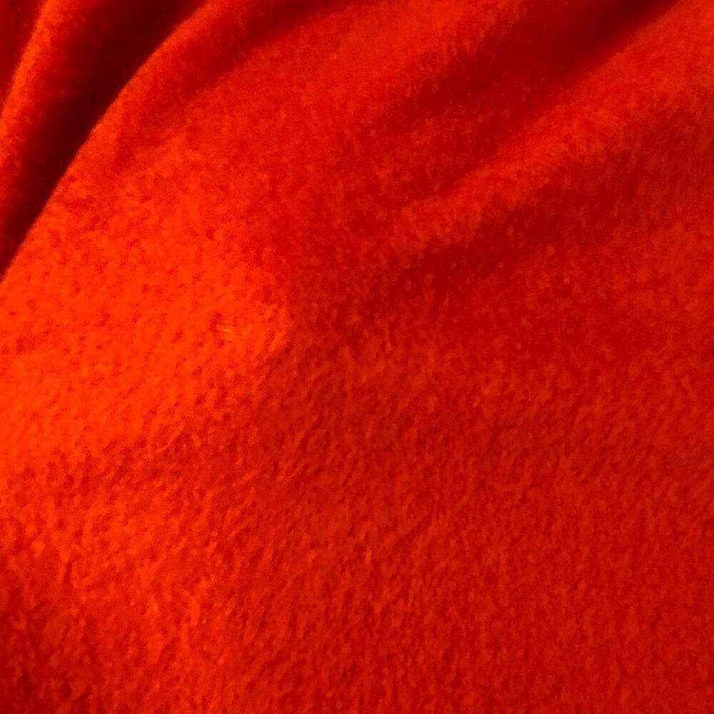 Vintage 2 Piece 60s 70s Retro Orange Tunic & Pants Set Medium - Picture 16 of 16
